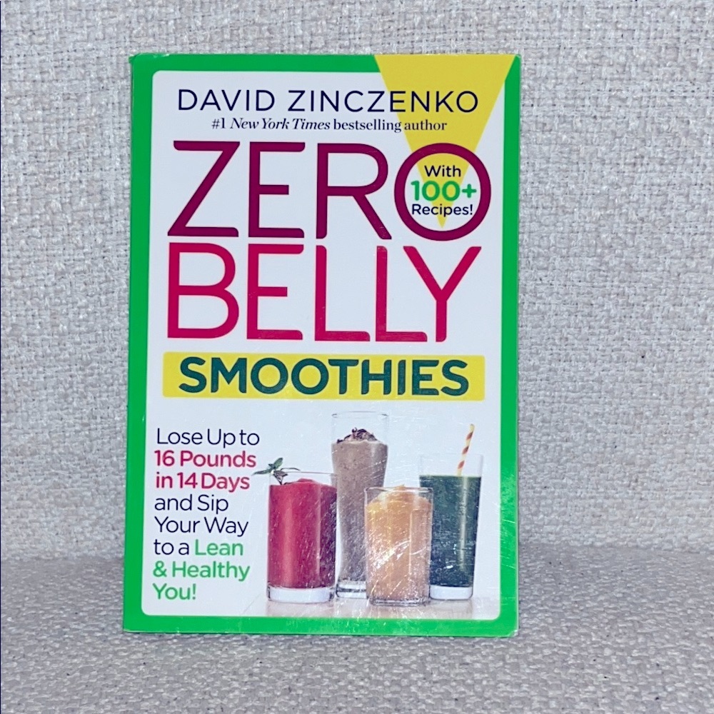 Zero Belly Smoothies Book by David Zinczenko